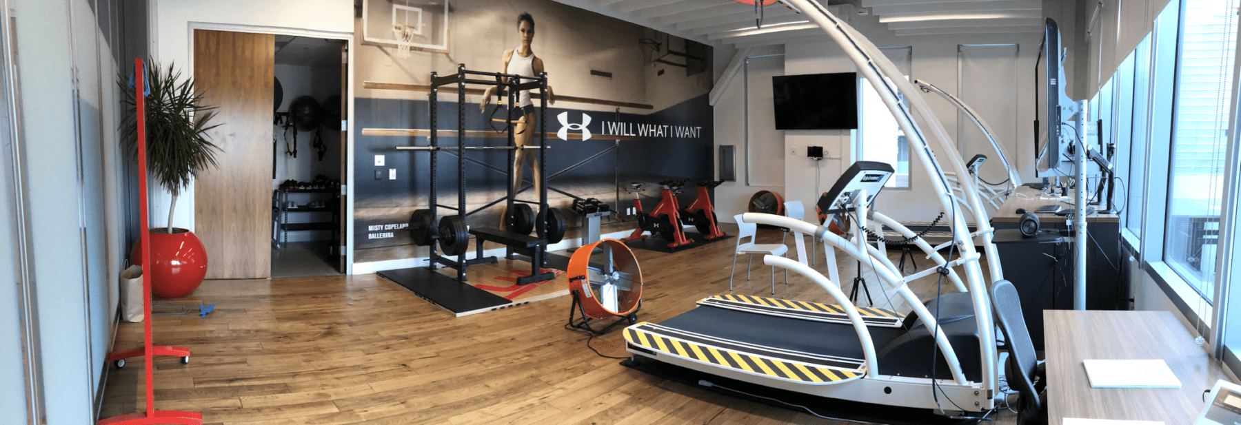 Sign up for a gait analysis and test the latest Under Armour running gear at the Under Armour Connected Fitness testing lab.