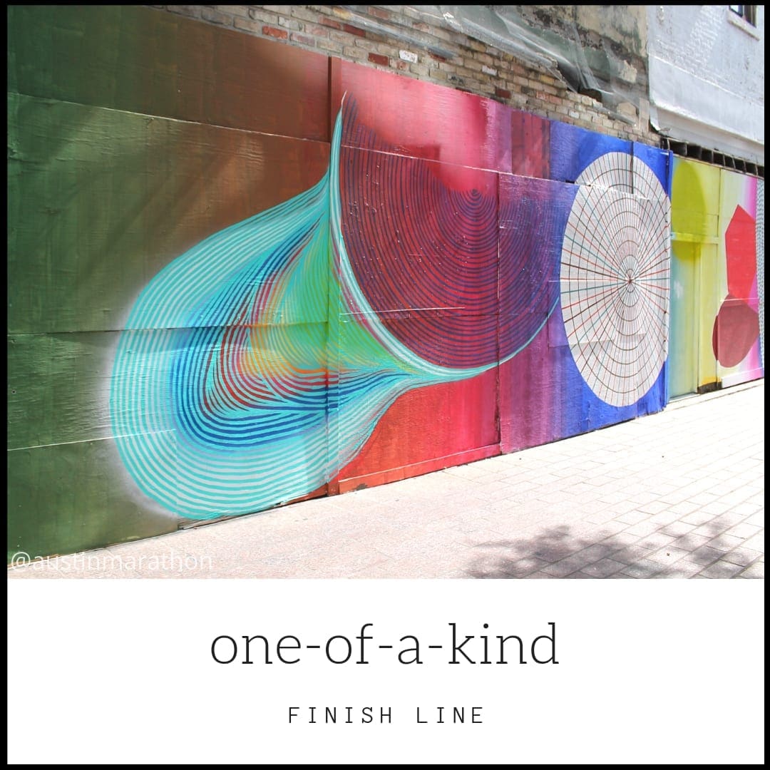 Colorful abstract mural with concentric circular patterns Colorful abstract mural with concentric circular patterns