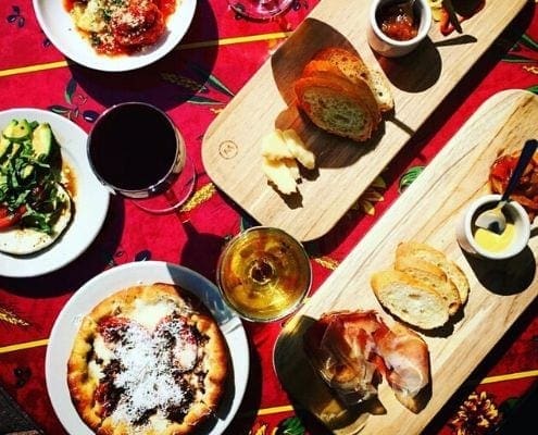 Appetizer spread at Enoteca Vespaio. They’re one of the Austin Marathon’s five recommended south Austin restaurants. Credit: Enoteca Facebook page. Appetizer spread at Enoteca Vespaio. They're one of the Austin Marathon's five recommended south Austin restaurants. Credit: Enoteca Facebook page.