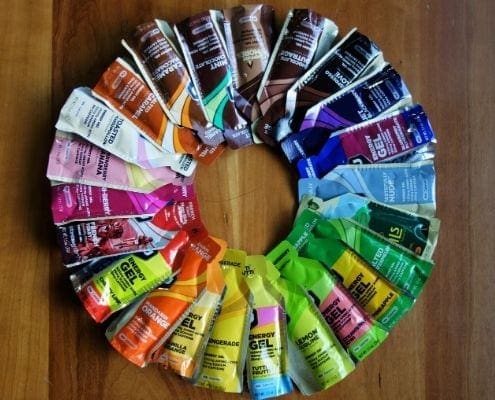 Image of GU Energy Gels arranged in a circle according to their colors. Every marathoner needs proper nutrition. Follow the GU Energy Labs advice in this blog about proper nutrition to help you get to the 2020 Ascension Seton Austin Marathon finish line. Image of GU Energy Gels arranged in a circle according to their colors. Every marathoner needs proper nutrition. Follow the GU Energy Labs advice in this blog about proper nutrition to help you get to the 2020 Ascension Seton Austin Marathon finish line.