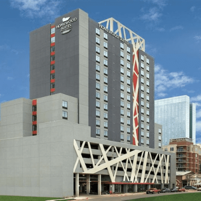 Homewood Suites modern hotel exterior Homewood Suites modern hotel exterior