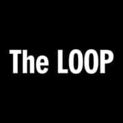 White "The LOOP" text on black background White "The LOOP" text on black background
