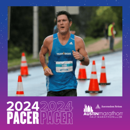 2024 Austin Marathon pacer running