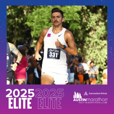 Austin Marathon 2025 elite male runner Austin Marathon 2025 elite male runner
