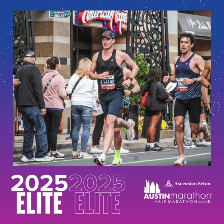 Elite runners competing in Austin Marathon 2025 Elite runners competing in Austin Marathon 2025