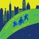 Texas Tri Specialist Dream Team logo with skyline Texas Tri Specialist Dream Team logo with skyline