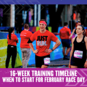 Smiling runners at marathon event wearing bibs Smiling runners at marathon event wearing bibs