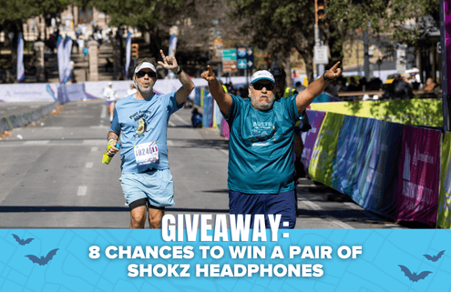 Giveaway: Chance to Win 1 of 8 pairs of Shokz headphones